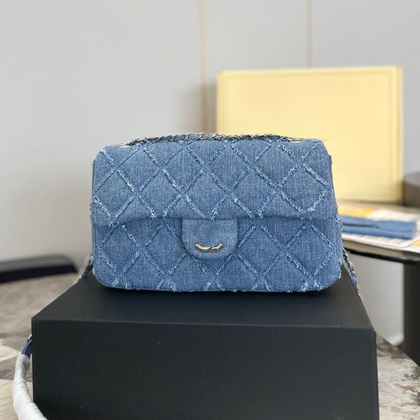 classic flap women denim crossbody bag quilted large capacity adjustable chain shoulder bag silver hardware shopping outdoor coin purse luxu
classic flap women denim crossbody bag quilted large capacity adjustable chain shoulder bag silver hardware shopping outdoor coin purse luxu
