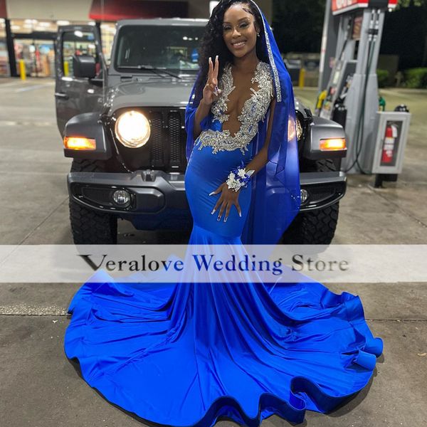 formal evening dress with hijab beads appliques royal blue prom dresses mermaid gala party gowns, Black
formal evening dress with hijab beads appliques royal blue prom dresses mermaid gala party gowns, Black