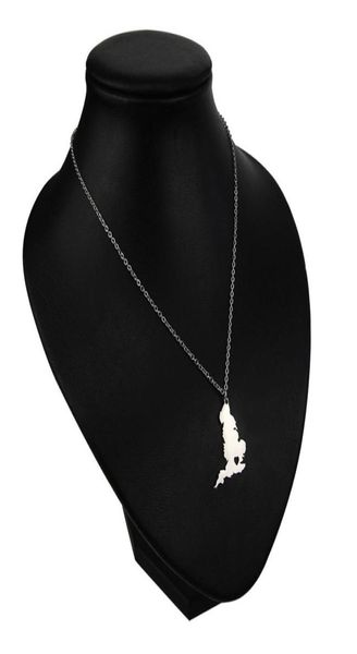 european and american ornaments british stainless steel map pendant necklace gift for friends8389427, Silver
european and american ornaments british stainless steel map pendant necklace gift for friends8389427, Silver