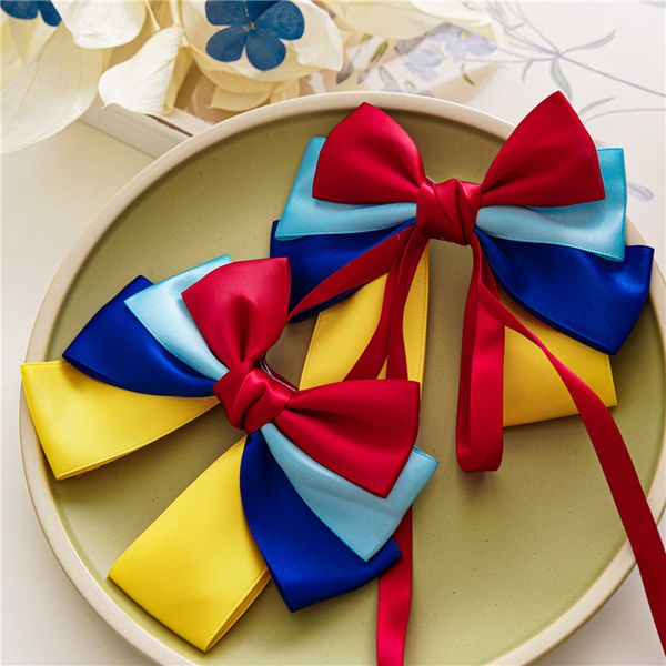 fashion blogger designer jewelry lovely children's hair accessories princess ribbon bow hair clip fabric loop women's versatile el, Golden;silver
fashion blogger designer jewelry lovely children's hair accessories princess ribbon bow hair clip fabric loop women's versatile el, Golden;silver
