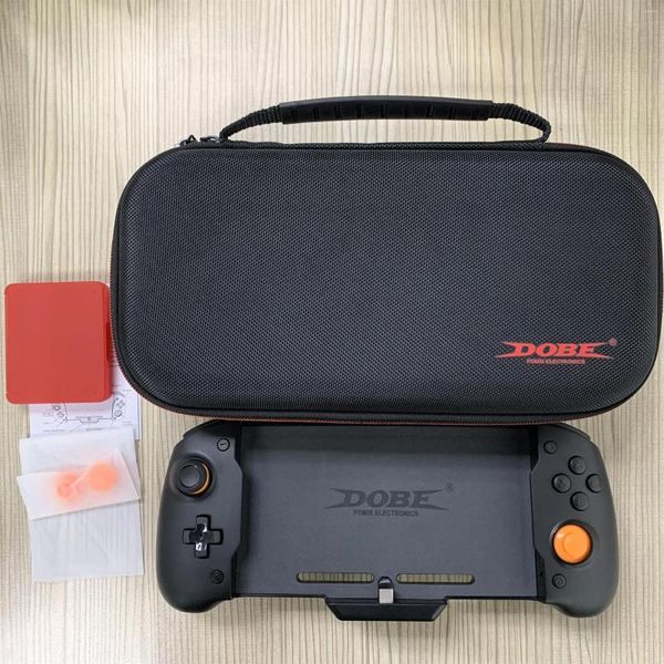 Image of Game Controllers For Switch Gamepad Controller Handheld Grip Double Motor Vibration Built-in 6-Axis Gyro Joycon With Storage Bag