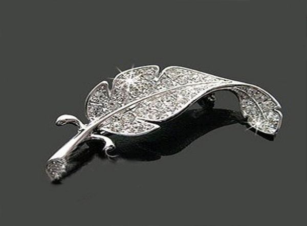 korean women fashion collar accessories leaf brooch simple delicate crystal brooches silver color feather shape brooch pins7081522, Gray
korean women fashion collar accessories leaf brooch simple delicate crystal brooches silver color feather shape brooch pins7081522, Gray