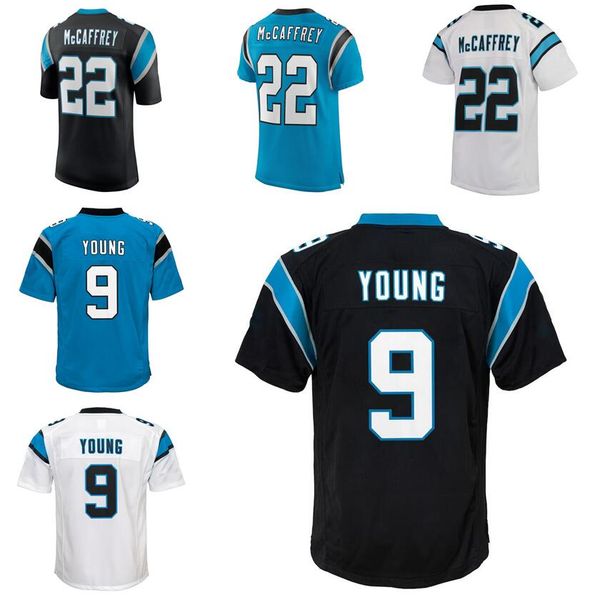 stitched football jerseys 9 bryce young 22 christian mccaffrey men women youth s-3xl blue black white jersey, Black;red
stitched football jerseys 9 bryce young 22 christian mccaffrey men women youth s-3xl blue black white jersey, Black;red