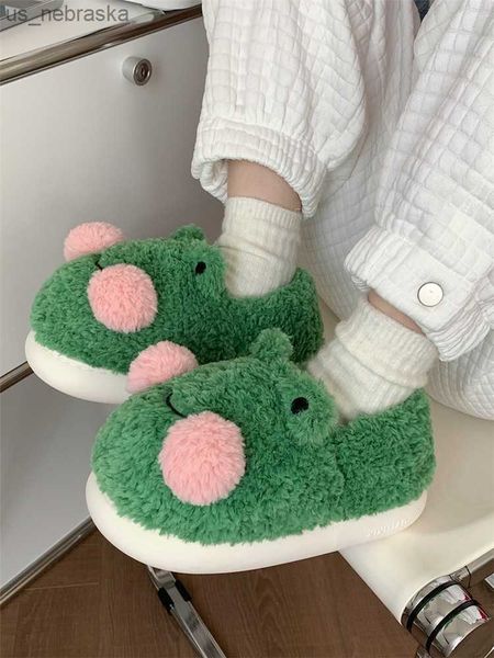 cute frog cotton home slippers women 2022 winter men and women' indoor antiskid thick soled warm woolen household shoes l230518, Black;grey
cute frog cotton home slippers women 2022 winter men and women' indoor antiskid thick soled warm woolen household shoes l230518, Black;grey