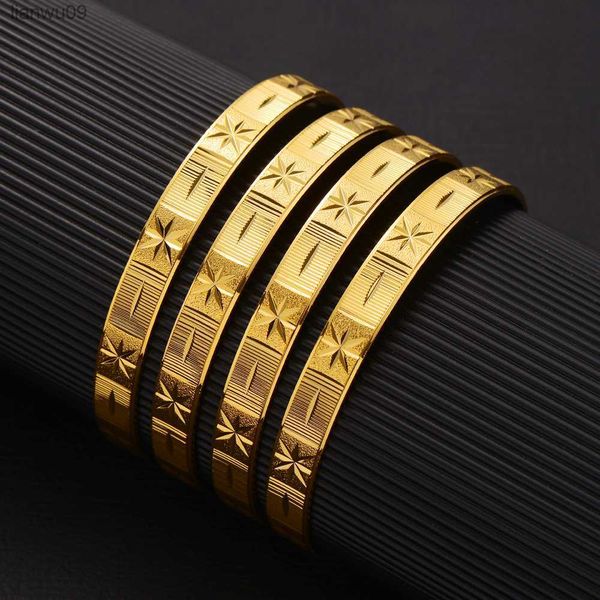24k gold plated bangles ethiopian africa fashion gold color bangles for women african bride wedding bracelet jewelry gifts l230704, Black
24k gold plated bangles ethiopian africa fashion gold color bangles for women african bride wedding bracelet jewelry gifts l230704, Black