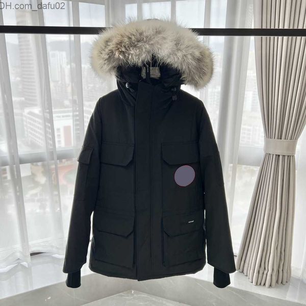 men's down parkas designer men's jacket down jacket winter fashion parka waterproof and windproof technology fabric thick chest wa, Black
men's down parkas designer men's jacket down jacket winter fashion parka waterproof and windproof technology fabric thick chest wa, Black