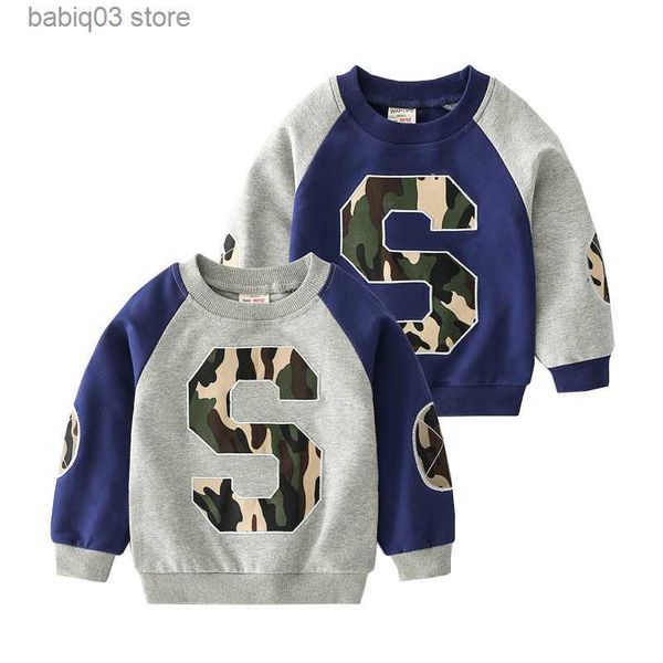 hoodies sweatshirts camou letters boys sweatshirts spliced sleeve toddler tees cotton autumn fall children tshirt kids clothes t230720, Black
hoodies sweatshirts camou letters boys sweatshirts spliced sleeve toddler tees cotton autumn fall children tshirt kids clothes t230720, Black