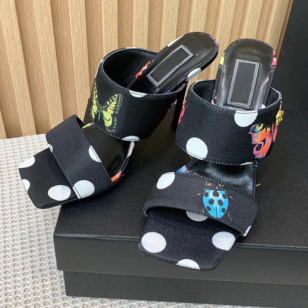 women jacquard stiletto mules heeled slippers high-heels open toe slip-on slides leather outsole sandals for women luxury designer shoes siz, Black
women jacquard stiletto mules heeled slippers high-heels open toe slip-on slides leather outsole sandals for women luxury designer shoes siz, Black