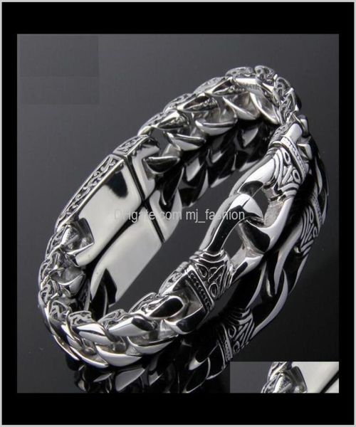 link chain fashion stainless steel charm bracelet men vintage totem mens bracelets cool male jewelry wristband jewellery4460776, Black
link chain fashion stainless steel charm bracelet men vintage totem mens bracelets cool male jewelry wristband jewellery4460776, Black