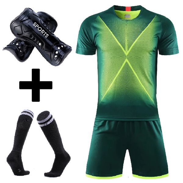 other sporting goods soccer shirts and shorts set for men kids football uniforms custom boys girls clothes sets with socks shin guard 230720
other sporting goods soccer shirts and shorts set for men kids football uniforms custom boys girls clothes sets with socks shin guard 230720