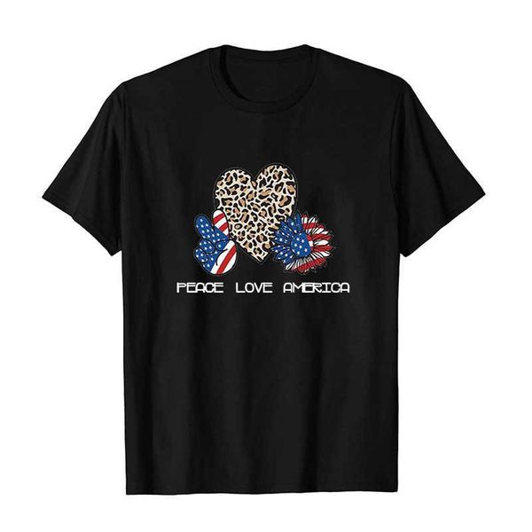 independence day new women's loose round neck creative love print summer t-shirt top, White
independence day new women's loose round neck creative love print summer t-shirt top, White