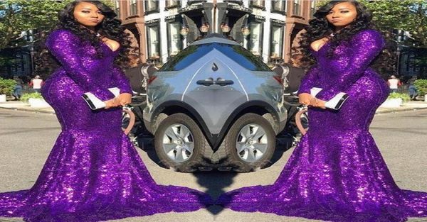 purple v neck sequins mermaid long prom dresses sparkling long sleeves ruched formal celebrity evening party gowns plus size bc4029700362, Black
purple v neck sequins mermaid long prom dresses sparkling long sleeves ruched formal celebrity evening party gowns plus size bc4029700362, Black