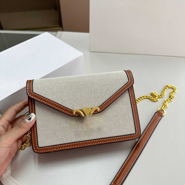 canvas shoulder bag designer bag handbag messenger bags womens purse fashion chain luxury cross body wallet 230720