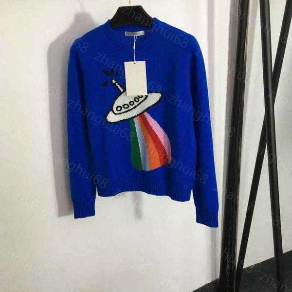 23ss women sweater womens designer clothing cute flying saucer pattern crew neck long sleeve sweater knit womens clothing a1, White;black
23ss women sweater womens designer clothing cute flying saucer pattern crew neck long sleeve sweater knit womens clothing a1, White;black