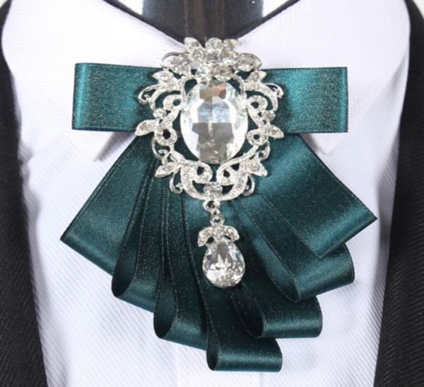 fashion double cloth wedding groom ribbons with oval rhinestone brooches for men suit bow tie 9 colors good quality whole5516217, Gray
fashion double cloth wedding groom ribbons with oval rhinestone brooches for men suit bow tie 9 colors good quality whole5516217, Gray