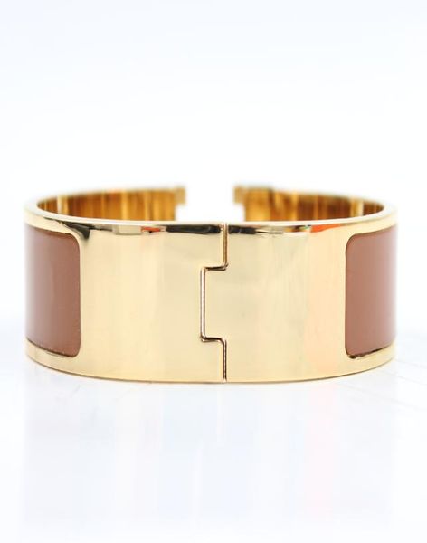 cuff stainless steel 18mm width classic gold bracelet women men enamel bangle h orange jewelry whole5753341, White
cuff stainless steel 18mm width classic gold bracelet women men enamel bangle h orange jewelry whole5753341, White