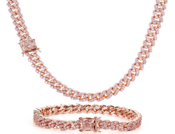 cuban link chain pink gold silver 9mm zirconia necklace jewelry european american hip hop electroplated necklace for men and women9300800
cuban link chain pink gold silver 9mm zirconia necklace jewelry european american hip hop electroplated necklace for men and women9300800