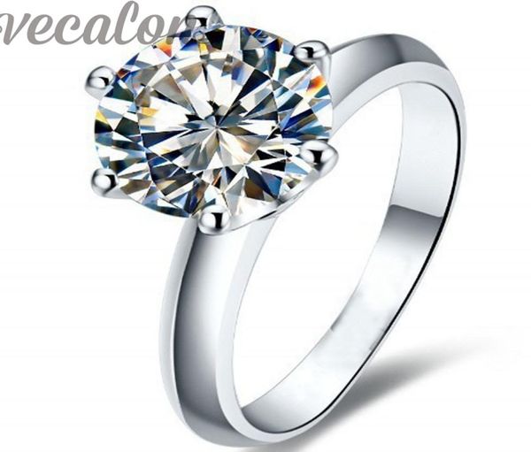 vecalon 2016 fashion new wedding ring for women 2ct simulated diamond cz 925 sterling silver female engagement band finger ring7501514, Slivery;golden
vecalon 2016 fashion new wedding ring for women 2ct simulated diamond cz 925 sterling silver female engagement band finger ring7501514, Slivery;golden