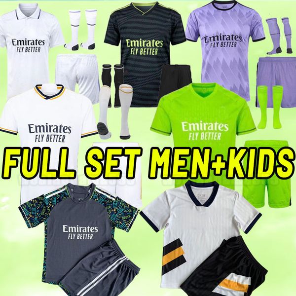 men kids full set 2023 2024 real madrids benzema soccer jerseys vini jr modric camavinga 22 23 tchouameni asensio kroos rudiger bellingham h, Black;yellow
men kids full set 2023 2024 real madrids benzema soccer jerseys vini jr modric camavinga 22 23 tchouameni asensio kroos rudiger bellingham h, Black;yellow