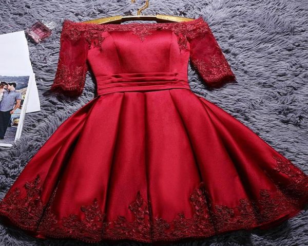 off shoulder satin short bridesmaid dresses with lace appliques 2020 half sleeves party dresses burgundy red champagne ivory5366463, White;pink
off shoulder satin short bridesmaid dresses with lace appliques 2020 half sleeves party dresses burgundy red champagne ivory5366463, White;pink