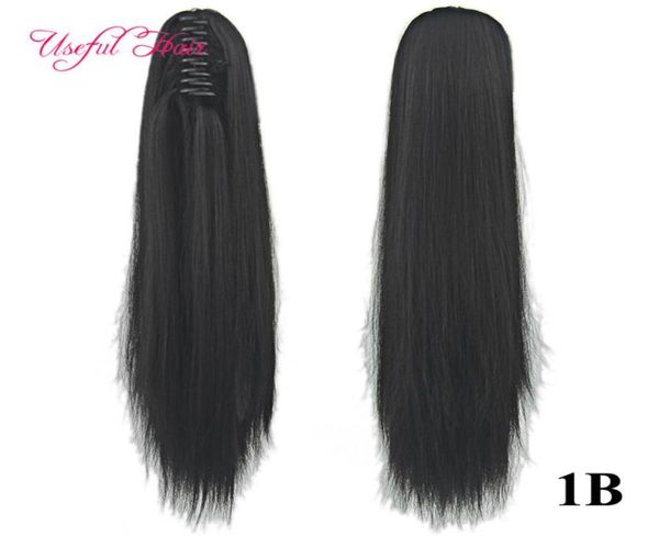 ponytail claw clip hair extension synthetic hair extensions pony tail 24039039 straight synthetic clip in hair extension cla2041037, Black
ponytail claw clip hair extension synthetic hair extensions pony tail 24039039 straight synthetic clip in hair extension cla2041037, Black