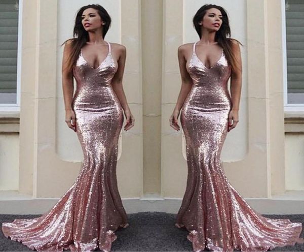rose gold mermaid bridesmaid dresses for wedding simple sequined halter maid of honor gowns custom made long bridesmaid3753089, White;pink
rose gold mermaid bridesmaid dresses for wedding simple sequined halter maid of honor gowns custom made long bridesmaid3753089, White;pink