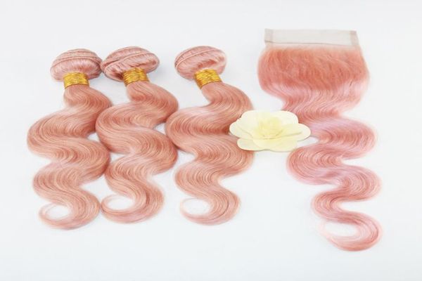 whole brazilian virgin hair 3 bundles with closure unprocessed 100 human hair bundles with lace closure color pink bod5211019, Black
whole brazilian virgin hair 3 bundles with closure unprocessed 100 human hair bundles with lace closure color pink bod5211019, Black