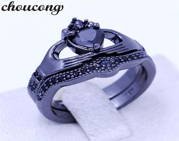 choucong 4 colors birthstone women claddagh ring 5a zircon cz black gold filled wedding band bridal sets ring for women men2909106, Slivery;golden
choucong 4 colors birthstone women claddagh ring 5a zircon cz black gold filled wedding band bridal sets ring for women men2909106, Slivery;golden