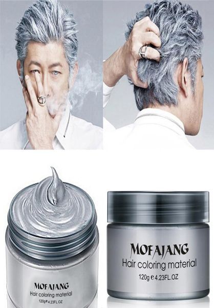 mofajang hair wax 120g silver grandma grey temporary hair pomade 7 colors disposable fashion hair clay coloring mud cream9845858
mofajang hair wax 120g silver grandma grey temporary hair pomade 7 colors disposable fashion hair clay coloring mud cream9845858