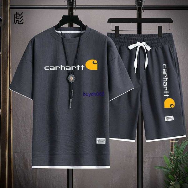 new men's and women's tracksuits fashion brand carhart trendy summer thin waffle short sleeve shorts two piece set for style gcdi, Gray
new men's and women's tracksuits fashion brand carhart trendy summer thin waffle short sleeve shorts two piece set for style gcdi, Gray