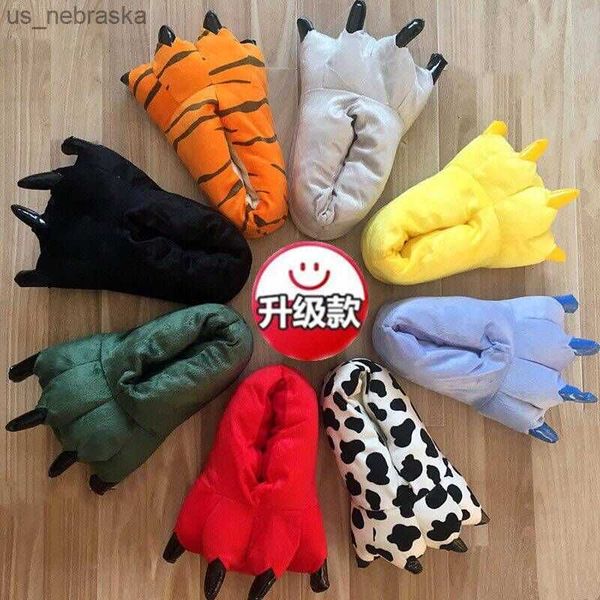 2022 winter warm soft indoor floor slippers women men children shoes paw funny animal christmas monster dinosaur claw plush home l230518, Black;grey
2022 winter warm soft indoor floor slippers women men children shoes paw funny animal christmas monster dinosaur claw plush home l230518, Black;grey
