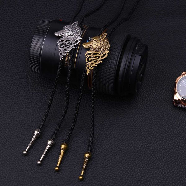 bolo ties personality tie golden wolf head pendant bowtie necklace cowhide chain men bolo tie steampunk accessories sweater chain necktie hk, Red
bolo ties personality tie golden wolf head pendant bowtie necklace cowhide chain men bolo tie steampunk accessories sweater chain necktie hk, Red