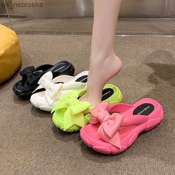 fashion bowknot platform flip flop for women 2023 summer beach non slip wedge slippers woman thick sole clip toe slides sandals l230518, Black;grey
fashion bowknot platform flip flop for women 2023 summer beach non slip wedge slippers woman thick sole clip toe slides sandals l230518, Black;grey