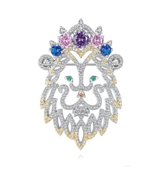 fashion men women brooches 18k white gold plated cz king lion brooch pins for wedding party4719315, Gray
fashion men women brooches 18k white gold plated cz king lion brooch pins for wedding party4719315, Gray