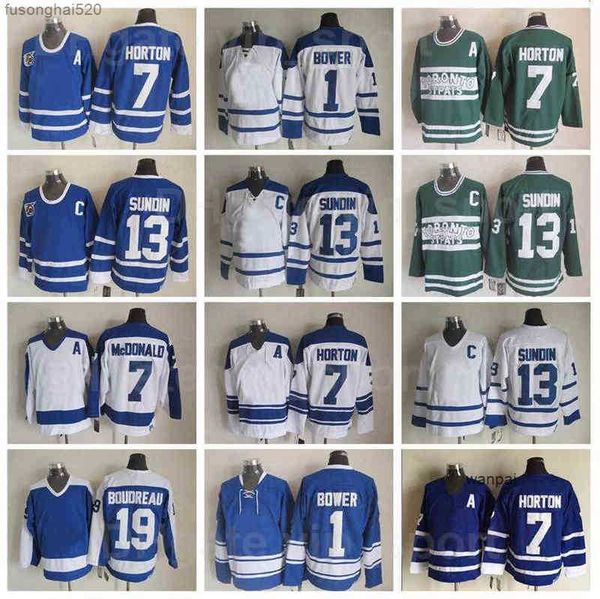 men retro ice hockey 13 mats sundin jersey tim horton 7 lanny mcdonald 19 bruce boudreau 1 johnny bower vintage classic ccm 75th anniversary, Black;red
men retro ice hockey 13 mats sundin jersey tim horton 7 lanny mcdonald 19 bruce boudreau 1 johnny bower vintage classic ccm 75th anniversary, Black;red