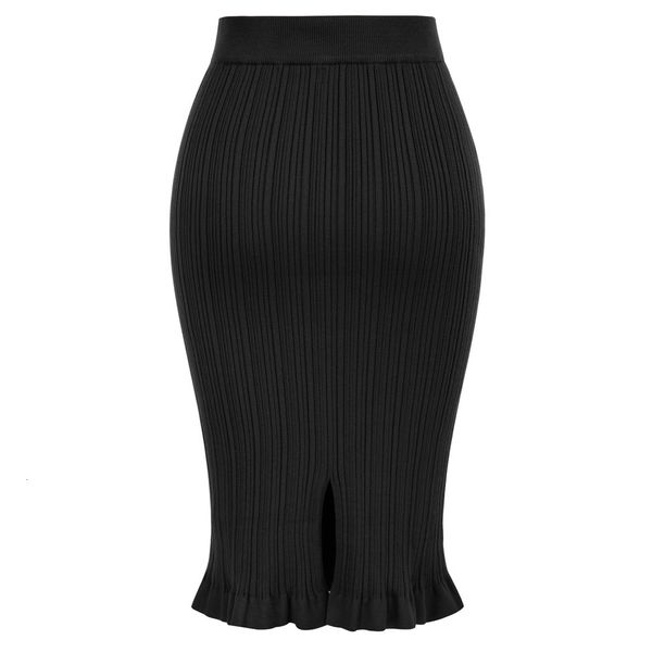 skirts kk women ribbed bodycon skirt elastic high waist back slit knitted solid knee length slim fit office lady workwear 230720, Black
skirts kk women ribbed bodycon skirt elastic high waist back slit knitted solid knee length slim fit office lady workwear 230720, Black