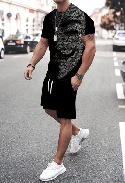 men s tracksuits t shirt men casual fashion stripe poker ace of spades short sleeve gray tee set 2023 summer short sleeved shorts 230720
men s tracksuits t shirt men casual fashion stripe poker ace of spades short sleeve gray tee set 2023 summer short sleeved shorts 230720