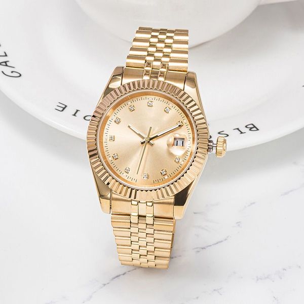 new luxury mens watch automatic mechanical 36/41mm watch all stainless steel bracelet womens quartz 28mm watch women's watch expression, Slivery;brown
new luxury mens watch automatic mechanical 36/41mm watch all stainless steel bracelet womens quartz 28mm watch women's watch expression, Slivery;brown