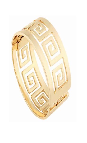 quality fashion women bracelets hollow geometric wide bangle 18k gold plated metal buckle cuff bracelet for women wedding jewelry 9763950, Golden;silver
quality fashion women bracelets hollow geometric wide bangle 18k gold plated metal buckle cuff bracelet for women wedding jewelry 9763950, Golden;silver