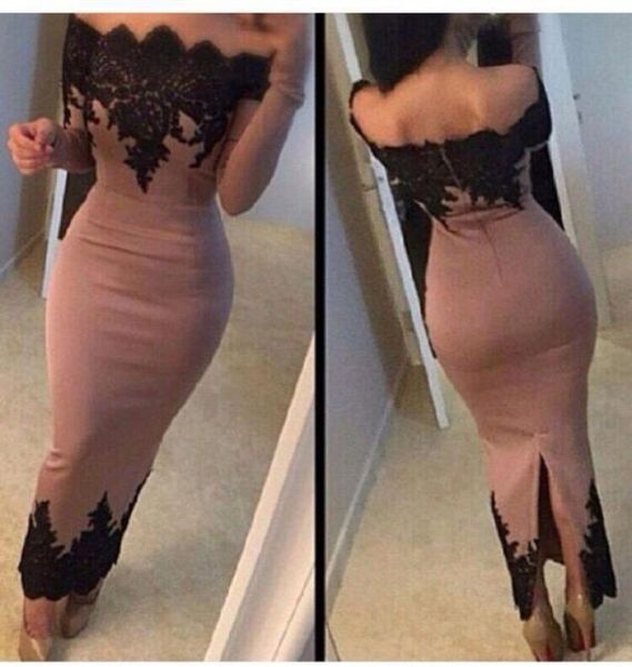 vestidos de noiva 2019 custom made sheath formal evening dresses with lace appliques slim short prom gowns bateau long sleeves spl8189251, Black;red
vestidos de noiva 2019 custom made sheath formal evening dresses with lace appliques slim short prom gowns bateau long sleeves spl8189251, Black;red