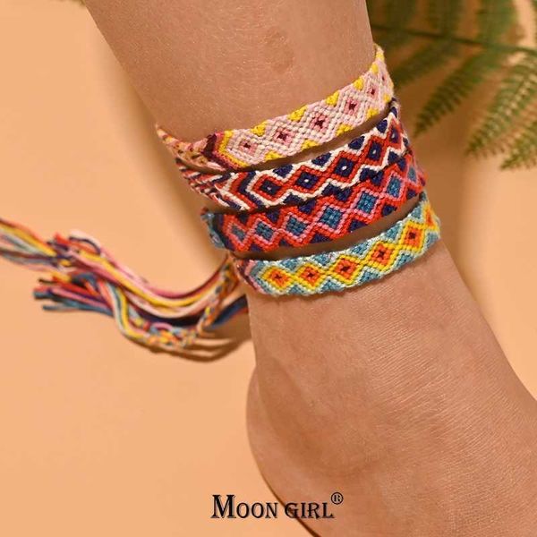 bohemian handmade anklet for women colorful summer fashion leg foot chain stackable braided macrame jewelry moon girl design 230719, Red;blue
bohemian handmade anklet for women colorful summer fashion leg foot chain stackable braided macrame jewelry moon girl design 230719, Red;blue
