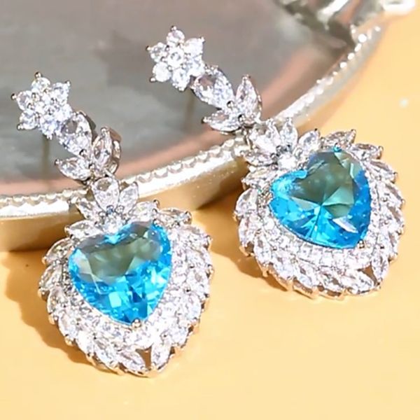 luxurious blue heart designer earring for woman green aaa cubic zirconia copper womens party bridal wedding engagement diamond earrings fash, Golden
luxurious blue heart designer earring for woman green aaa cubic zirconia copper womens party bridal wedding engagement diamond earrings fash, Golden