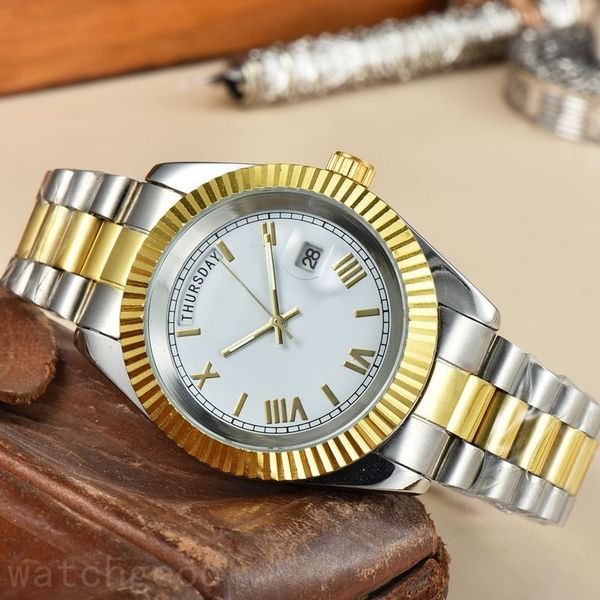 vintage bling watch womens designer reloj de lujo men 41mm folding stainless steel strap reloj calendar 2836 movement classical fashion watc, Slivery;brown
vintage bling watch womens designer reloj de lujo men 41mm folding stainless steel strap reloj calendar 2836 movement classical fashion watc, Slivery;brown