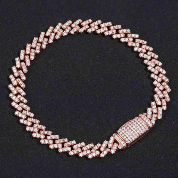 price 8mm rose gold plated 925 sterling silver 1 row vvs moissanite diamond iced out cuban link bracelet for men women
price 8mm rose gold plated 925 sterling silver 1 row vvs moissanite diamond iced out cuban link bracelet for men women