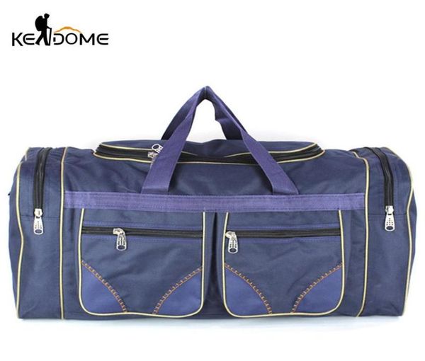 80l waterproof luggage gym bags nylon travel training fitness bag for women men duffle outdoor handbags sack sac de sport xa53d5755641