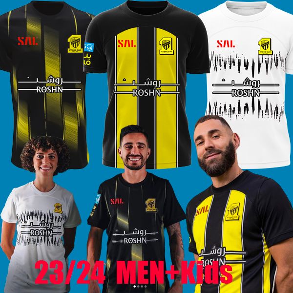 23 24 al ittihad benzema kante soccer jerseys 2023 2024 hamdallah romarinho camara jerseys coronado hegazy jersey football shirts al-ittihad, Black;yellow
23 24 al ittihad benzema kante soccer jerseys 2023 2024 hamdallah romarinho camara jerseys coronado hegazy jersey football shirts al-ittihad, Black;yellow