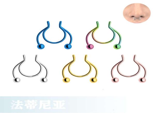 new selling stainls steel jewelry clip nose ring0123455765919, Silver 
new selling stainls steel jewelry clip nose ring0123455765919, Silver