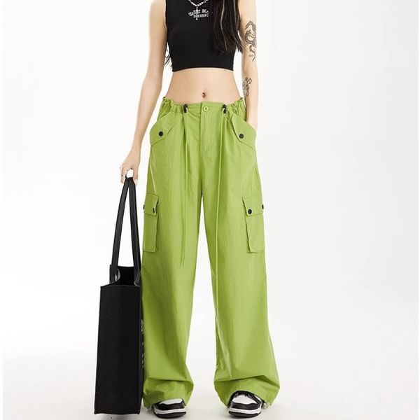 women s pants s avocado green overall summer american hiphop dancing pants high waist wide legs casual quick drying sweatpants 230720, Black;white
women s pants s avocado green overall summer american hiphop dancing pants high waist wide legs casual quick drying sweatpants 230720, Black;white