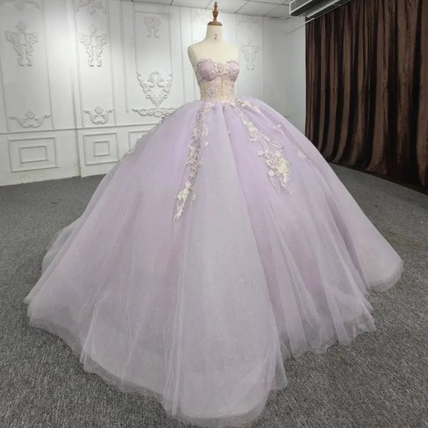 2023 lavender shiny sweet 16 ball gown dress quinceanera dresses off shoulder applique lace prom gowns vestido de 15 anos, Blue;red
2023 lavender shiny sweet 16 ball gown dress quinceanera dresses off shoulder applique lace prom gowns vestido de 15 anos, Blue;red