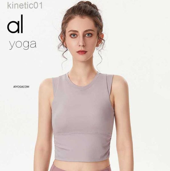 desginer alo yoga bra solid sports tank women's tight elastic running shirt gym tank top, White
desginer alo yoga bra solid sports tank women's tight elastic running shirt gym tank top, White